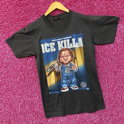 Chucky First Choice Presents Ice Killa Rhinestone T-Shirt Small