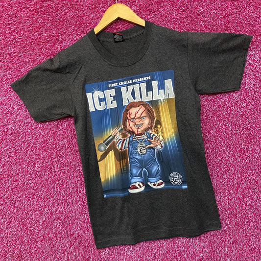 Chucky First Choice Presents Ice Killa Rhinestone T-Shirt Small