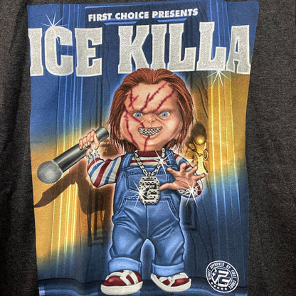 Chucky First Choice Presents Ice Killa Rhinestone T-Shirt Small