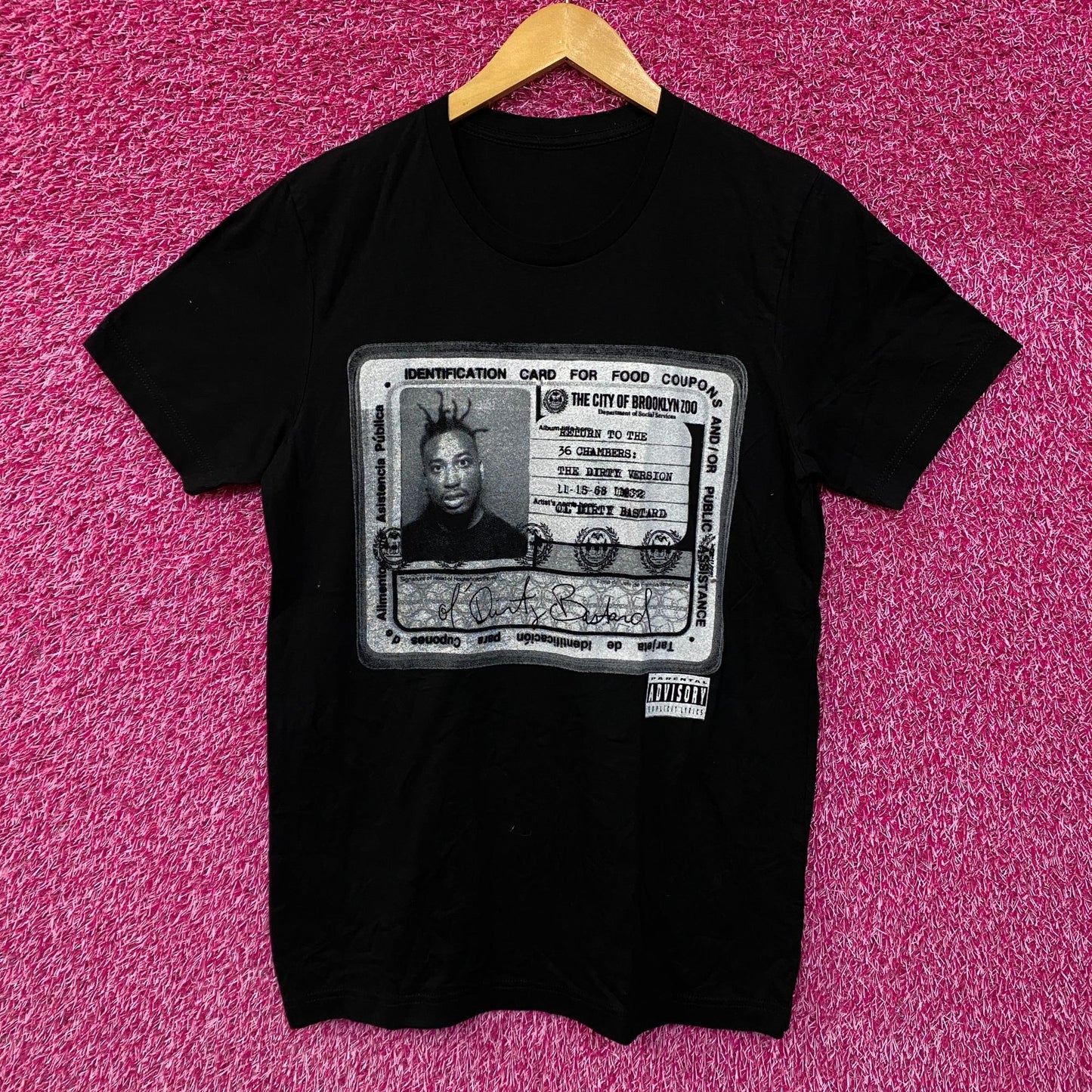 Ol Dirty Bastard  Wutang Clan Rap Tshirt size Medium