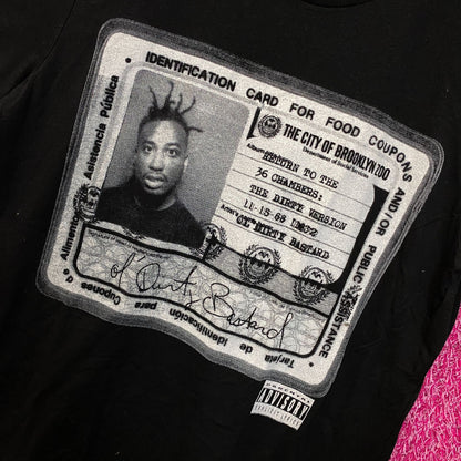 Ol Dirty Bastard  Wutang Clan Rap Tshirt size Medium