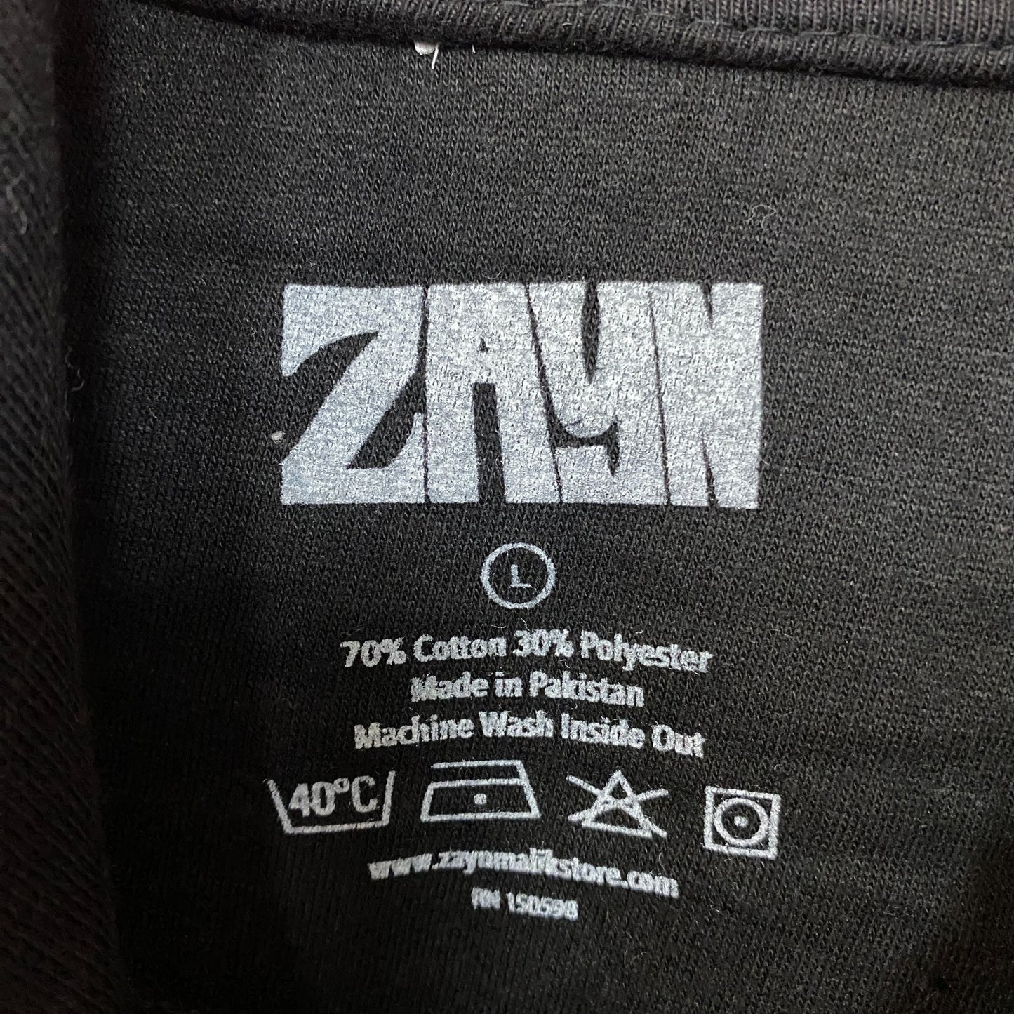Zayn Malik Nobody is Listening Album R&B Pop Hoodie Large