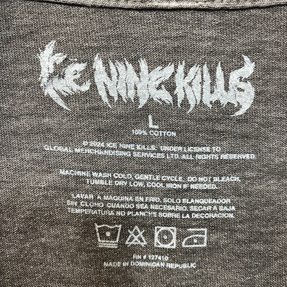Ice Nine Inch Kills Silence Mask Rock Tee size Large