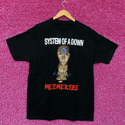 System of a Down Mesmerize Nu Metal rock Tshirt size Large