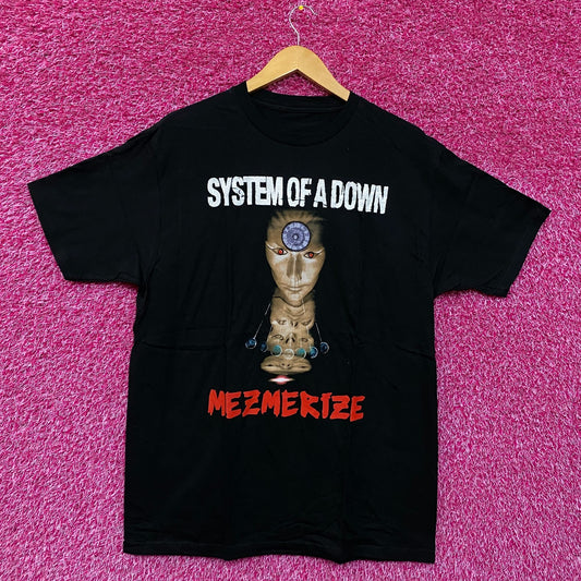 System of a Down Mesmerize Nu Metal rock Tshirt size Large
