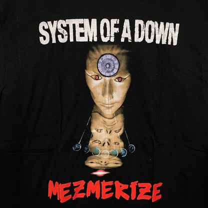 System of a Down Mesmerize Nu Metal rock Tshirt size Large