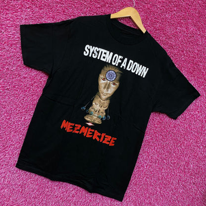 System of a Down Mesmerize Nu Metal rock Tshirt size Large