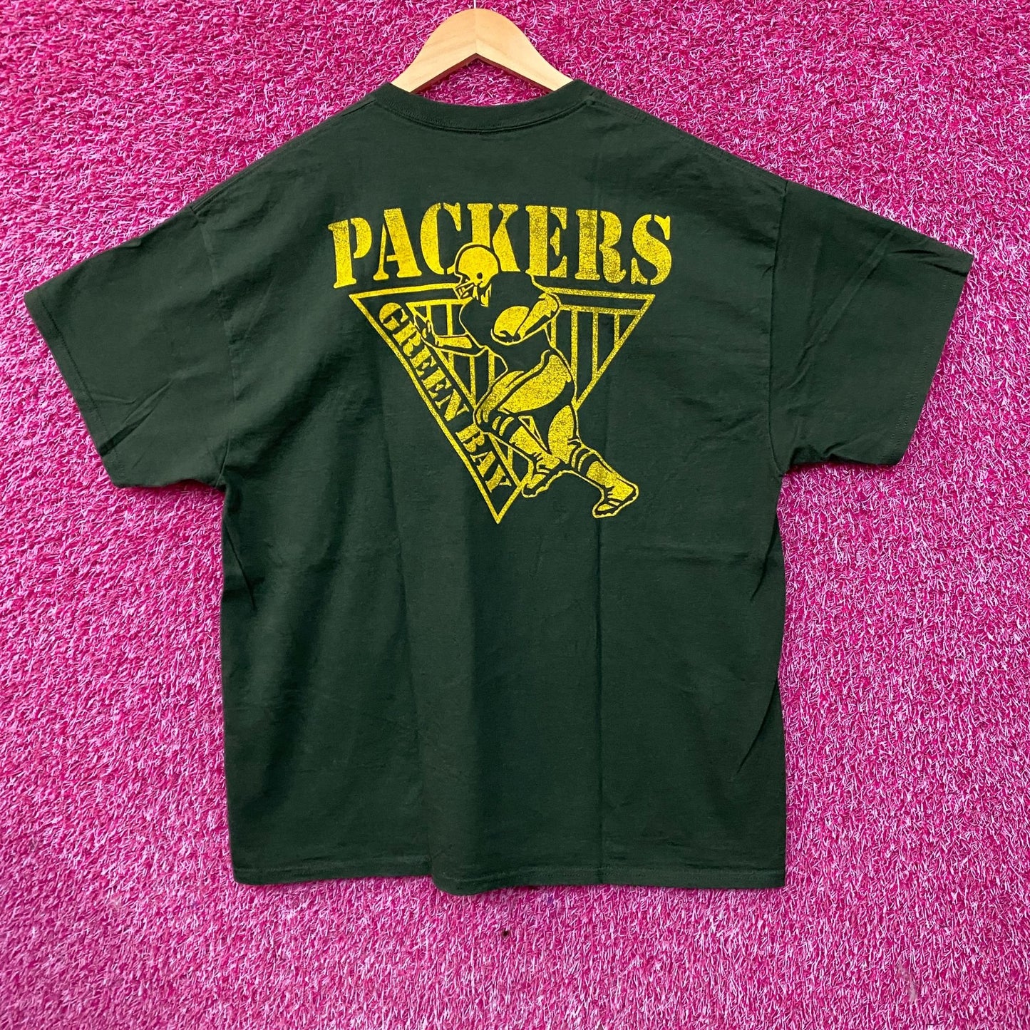 Junk Food x NFL Green Bay Packers Drive Graphic T-Shirt Large