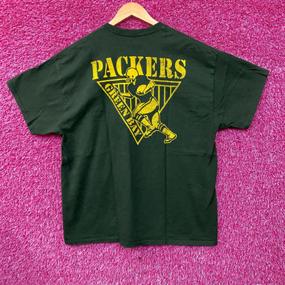 Junk Food x NFL Green Bay Packers Drive Graphic T-Shirt Large