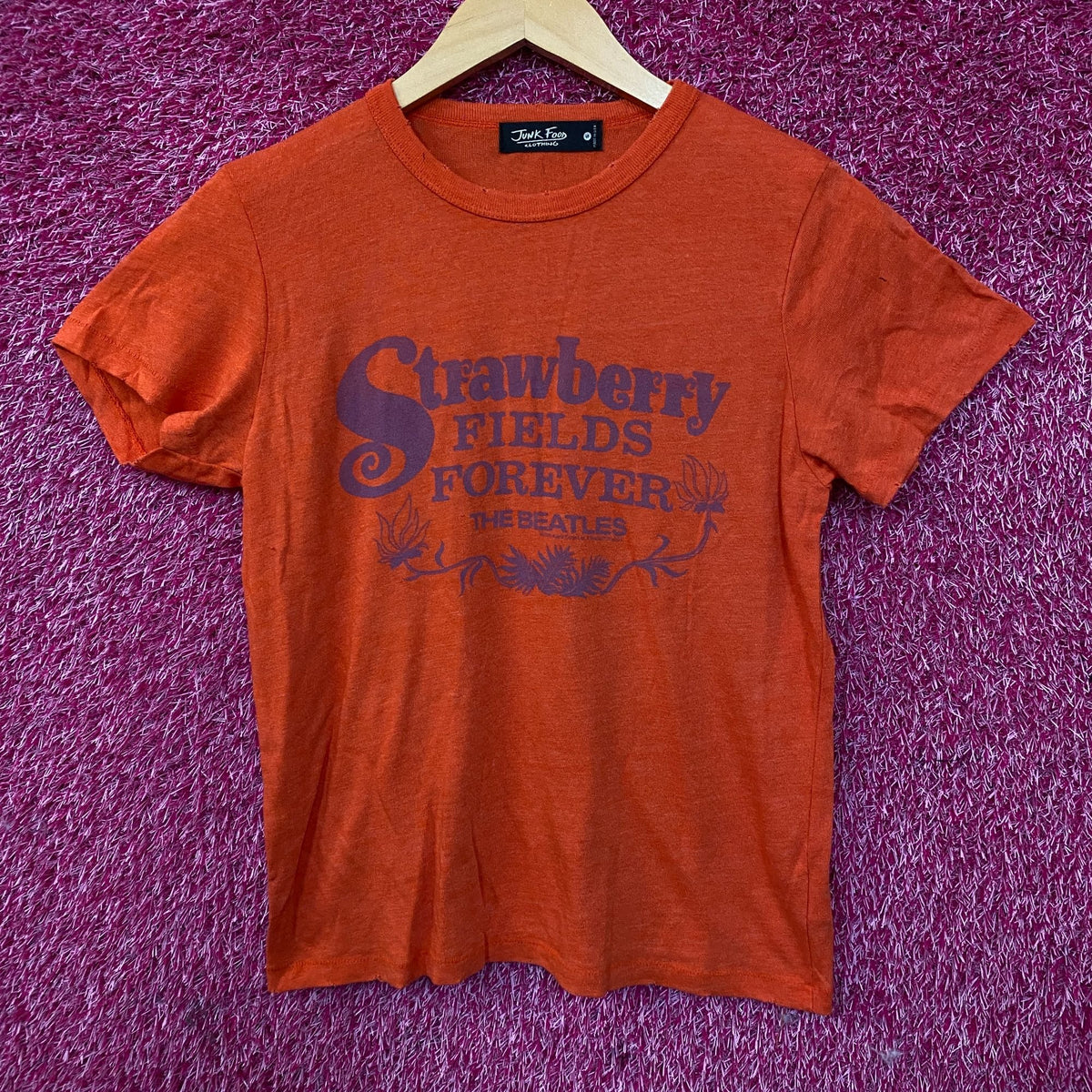 The Beatles Strawberry Fields Forever Women's Original T-Shirt Small