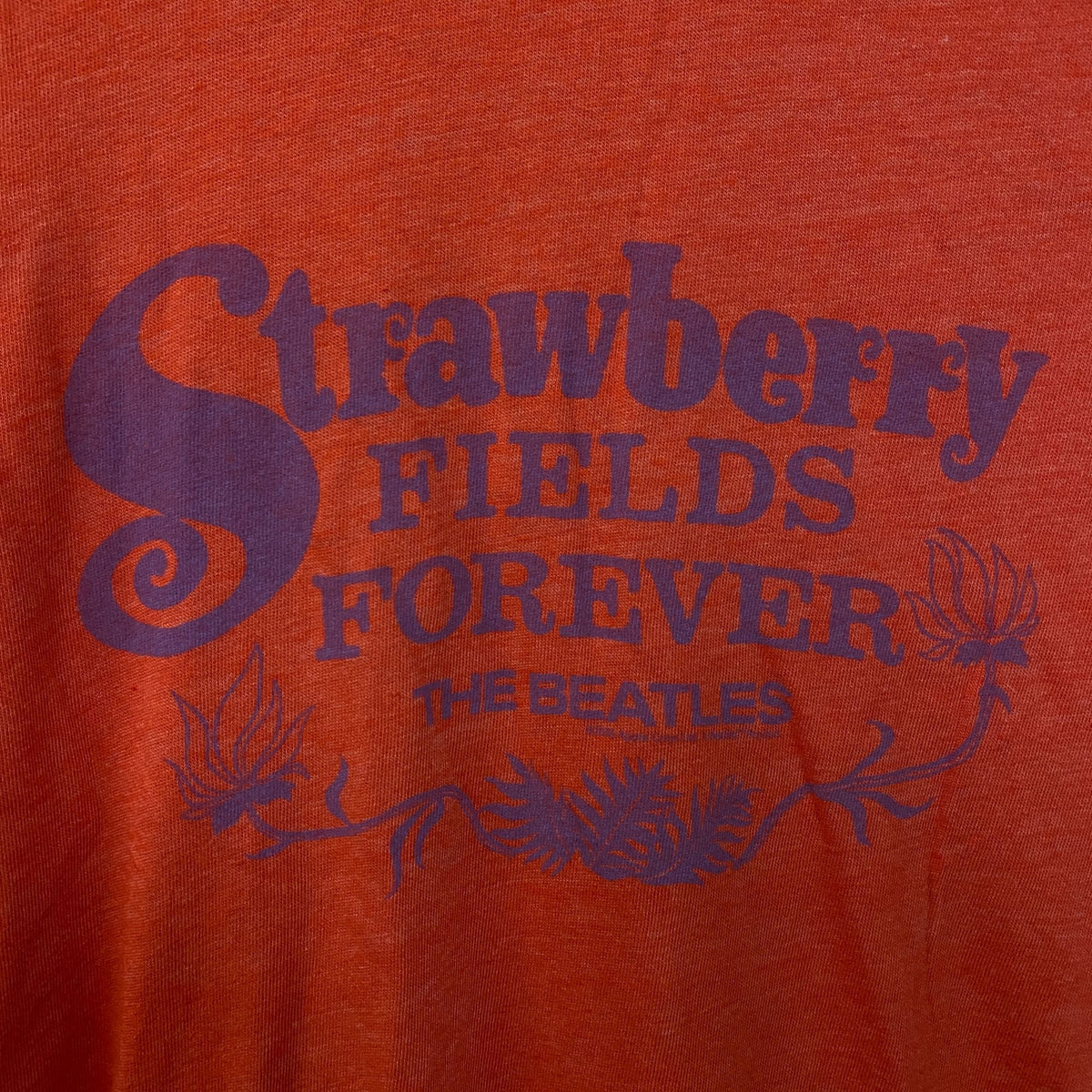 The Beatles Strawberry Fields Forever Women's Original T-Shirt Small