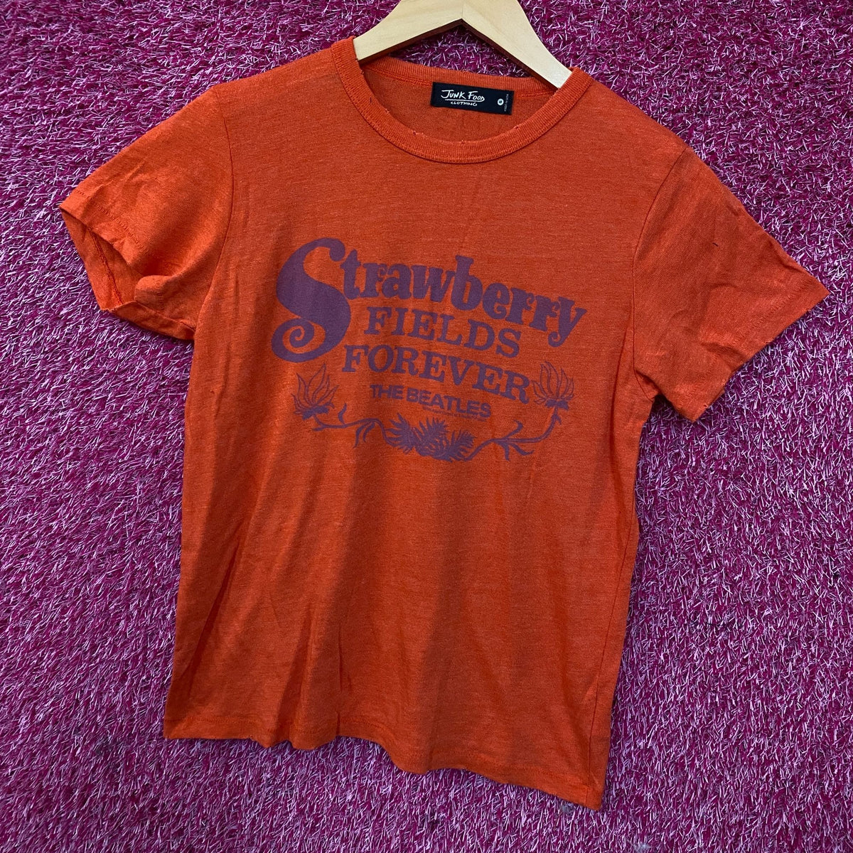 The Beatles Strawberry Fields Forever Women's Original T-Shirt Small