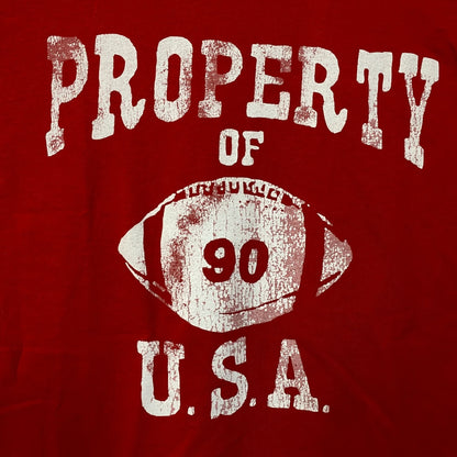 Junk Food "Property of USA" Graphic T-Shirt Small