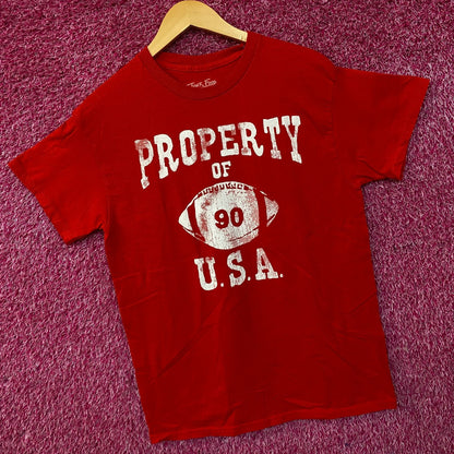 Junk Food "Property of USA" Graphic T-Shirt Small
