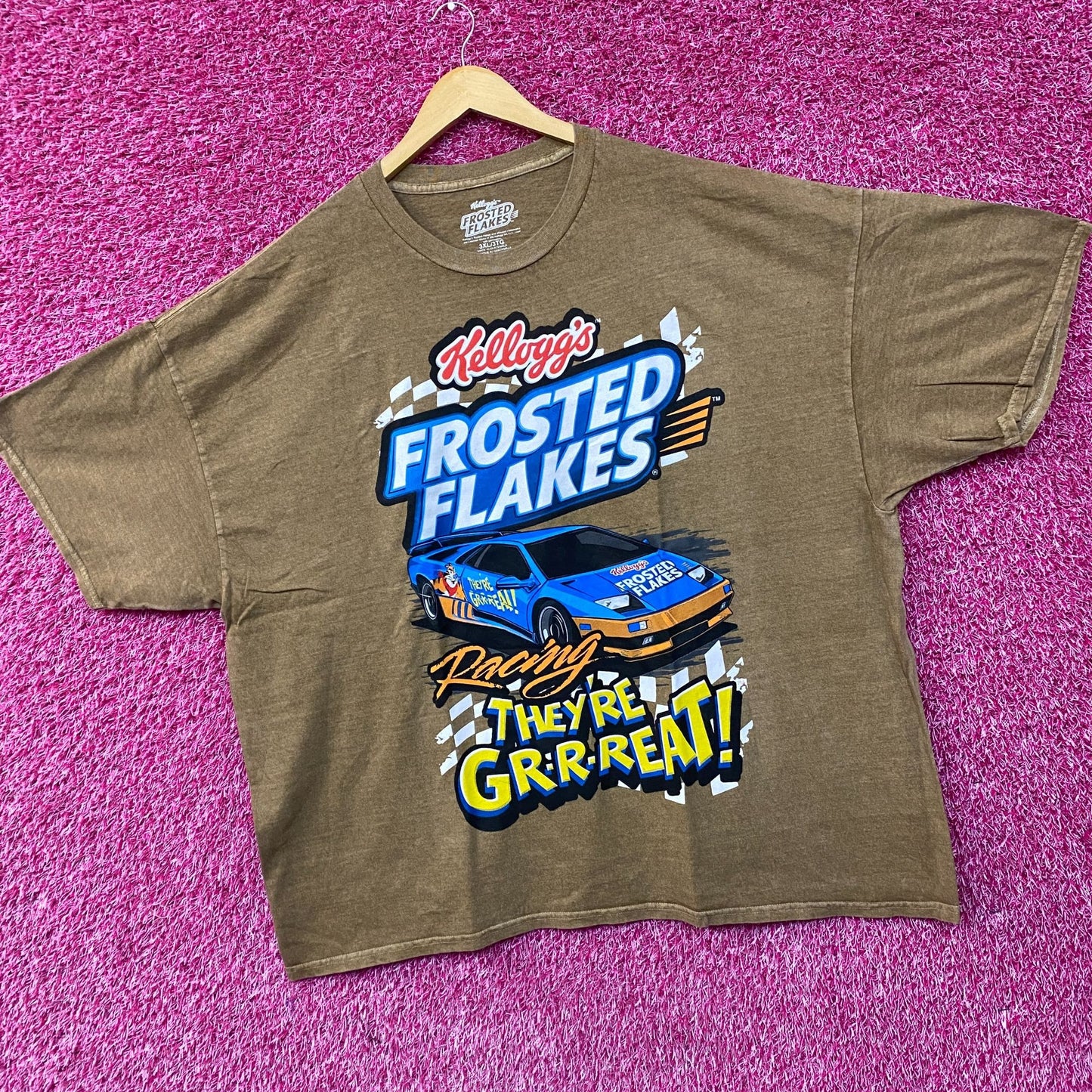 Kelloggs Frosted Flakes Racing They're Great T-Shirt 3XL