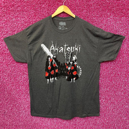 Naruto Shippuden Akatsuki Anime T-Shirt XL