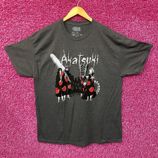 Naruto Shippuden Akatsuki Anime T-Shirt XL