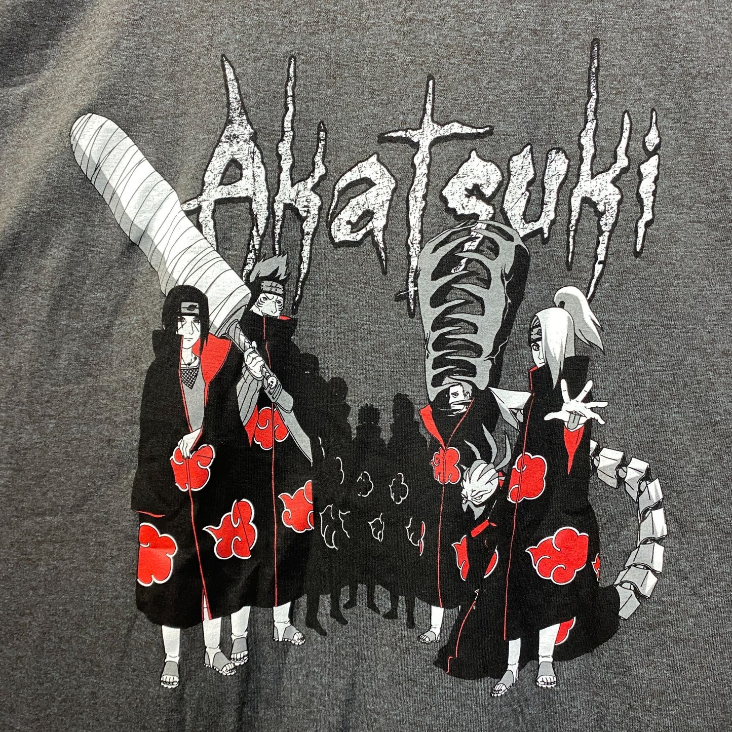 Naruto Shippuden Akatsuki Anime T-Shirt XL
