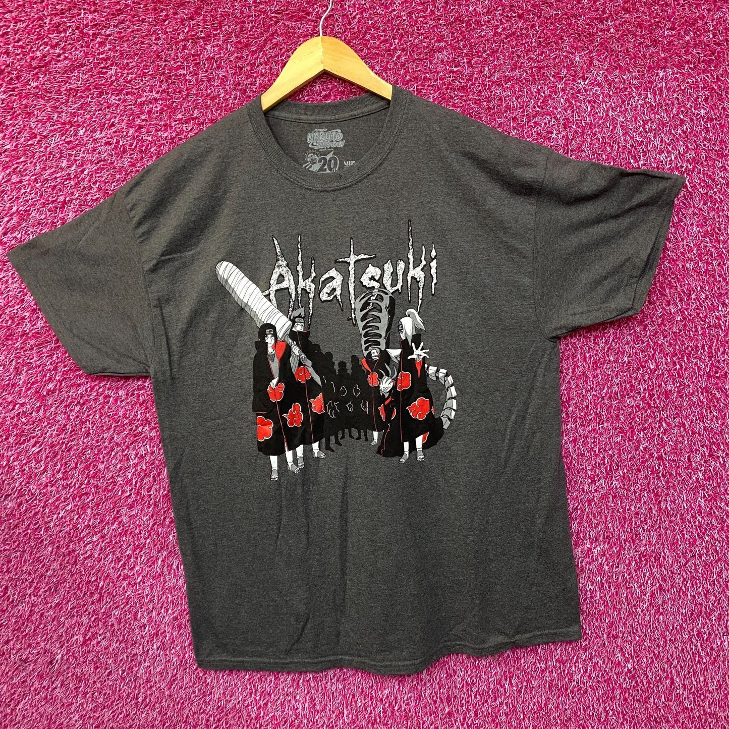 Naruto Shippuden Akatsuki Anime T-Shirt XL