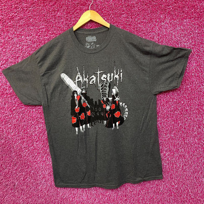 Naruto Shippuden Akatsuki Anime T-Shirt XL