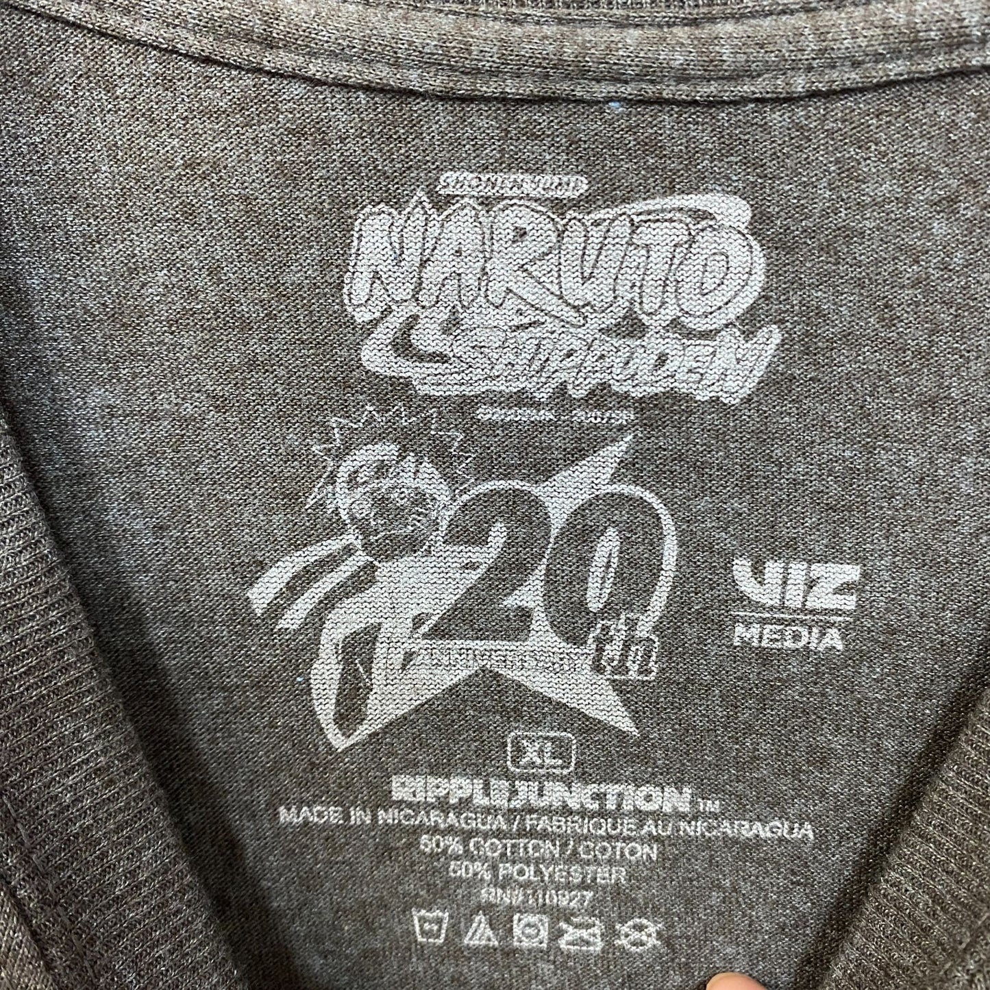 Naruto Shippuden Akatsuki Anime T-Shirt XL