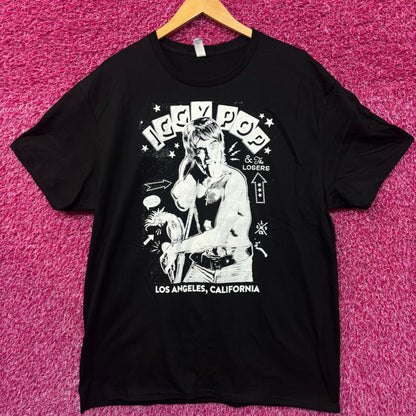 Zoltron Iggy Pop and The Losers 2023 Tour T-Shirt Extra Large Ceremony of Roses