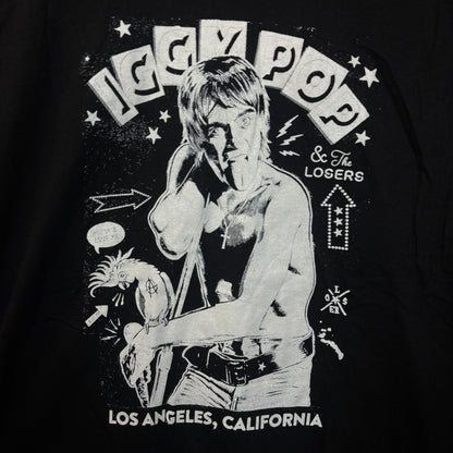 Zoltron Iggy Pop and The Losers 2023 Tour T-Shirt Extra Large Ceremony of Roses