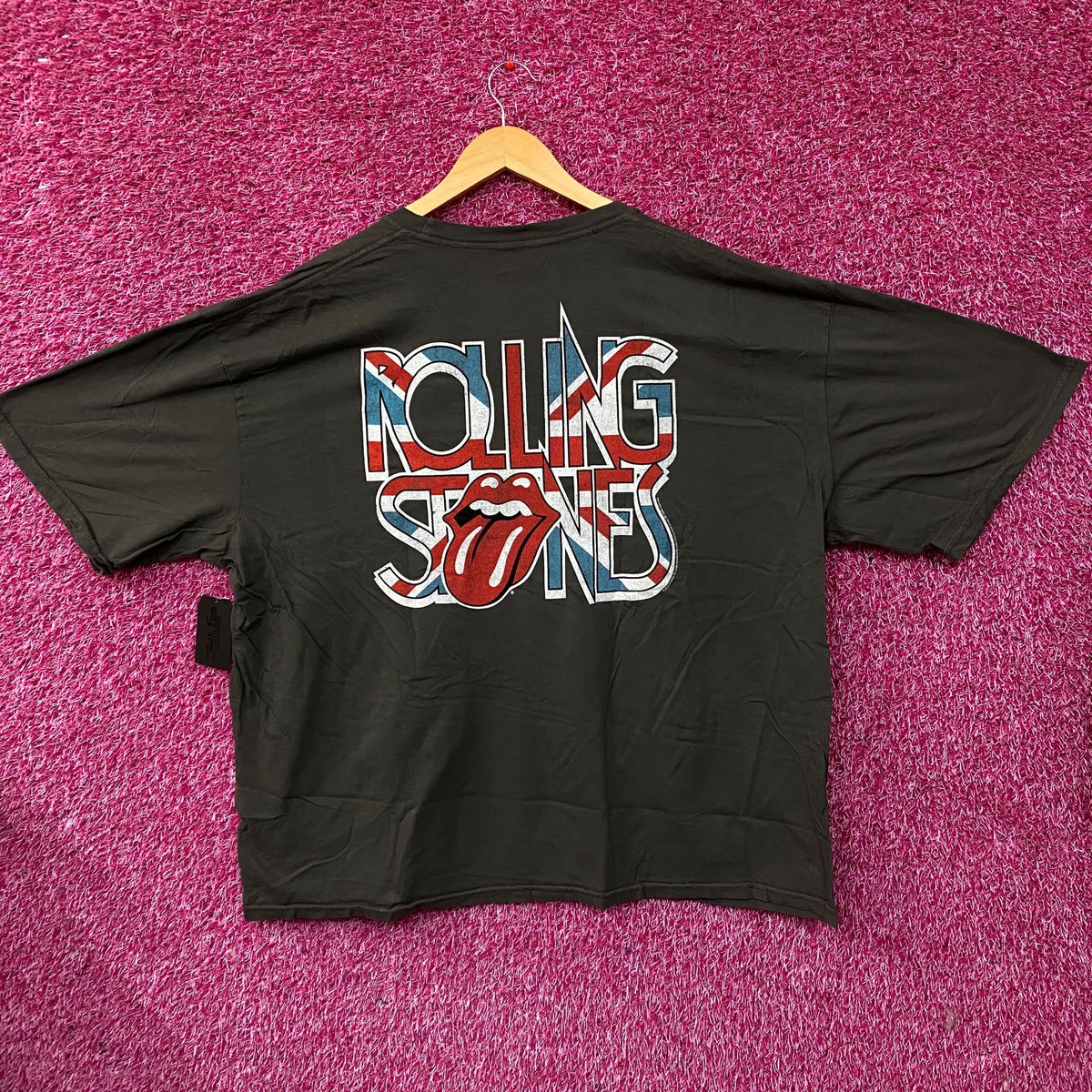 Junk Food The Rolling Stones UK Flag Oversized Tee L/XL