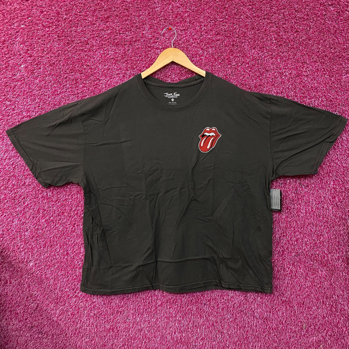 Junk Food The Rolling Stones UK Flag Oversized Tee L/XL