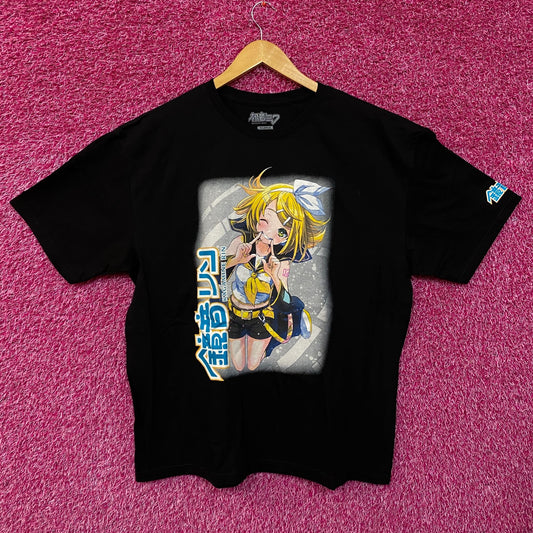 Hatsune Miku Kagamine Rin anime Tshirt size Extra Large