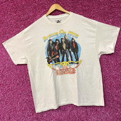 Aerosmith Dream On 1973 Graphic Design Beige T-Shirt 1X