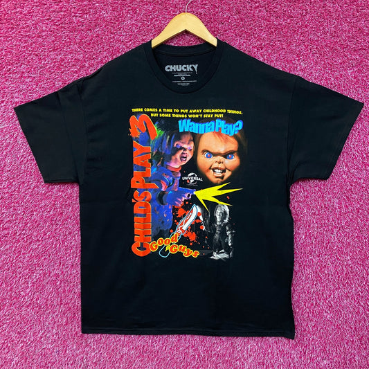 Chucky Childs Play 3 Wanna Play T-Shirt  XL