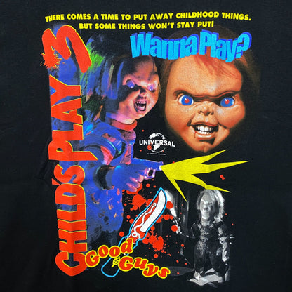 Chucky Childs Play 3 Wanna Play T-Shirt  XL