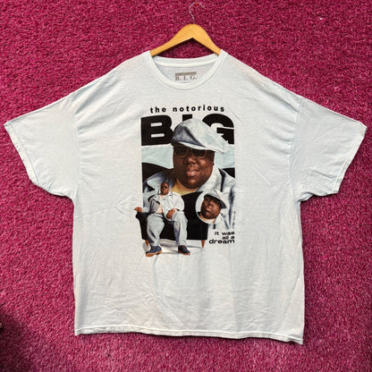 The Notorious B.I.G. It Was All A Dream T-shirt 3XL