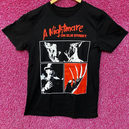 A Nightmare On Elm Street Freddy Krueger Graphic Design T-Shirt Medium