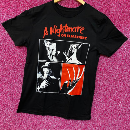 A Nightmare On Elm Street Freddy Krueger Graphic Design T-Shirt Medium