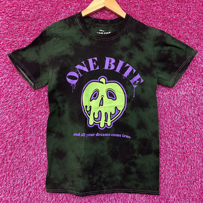 Disney Villains Snow White and the Seven Dwarves One Bite Tie-Dye T-Shirt Extra Small