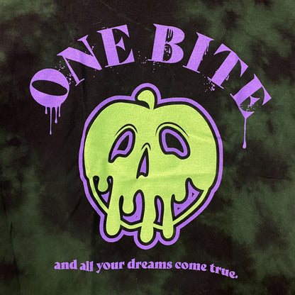 Disney Villains Snow White and the Seven Dwarves One Bite Tie-Dye T-Shirt Extra Small