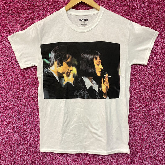 Pulp Fiction Mia Wallace and Vincent Vega T-Shirt Small