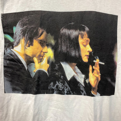 Pulp Fiction Mia Wallace and Vincent Vega T-Shirt Small