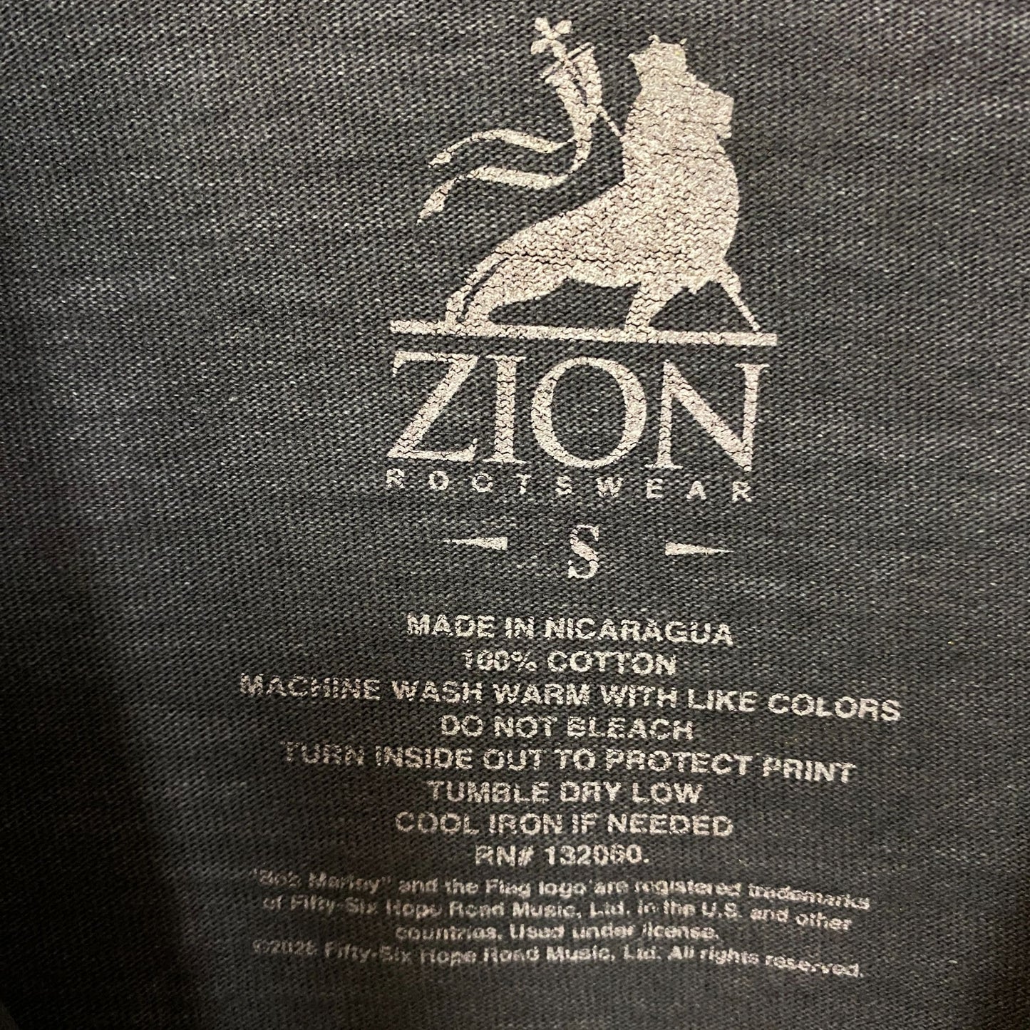Bob Marley Jah Live Retro Style Graphic T-Shirt Small