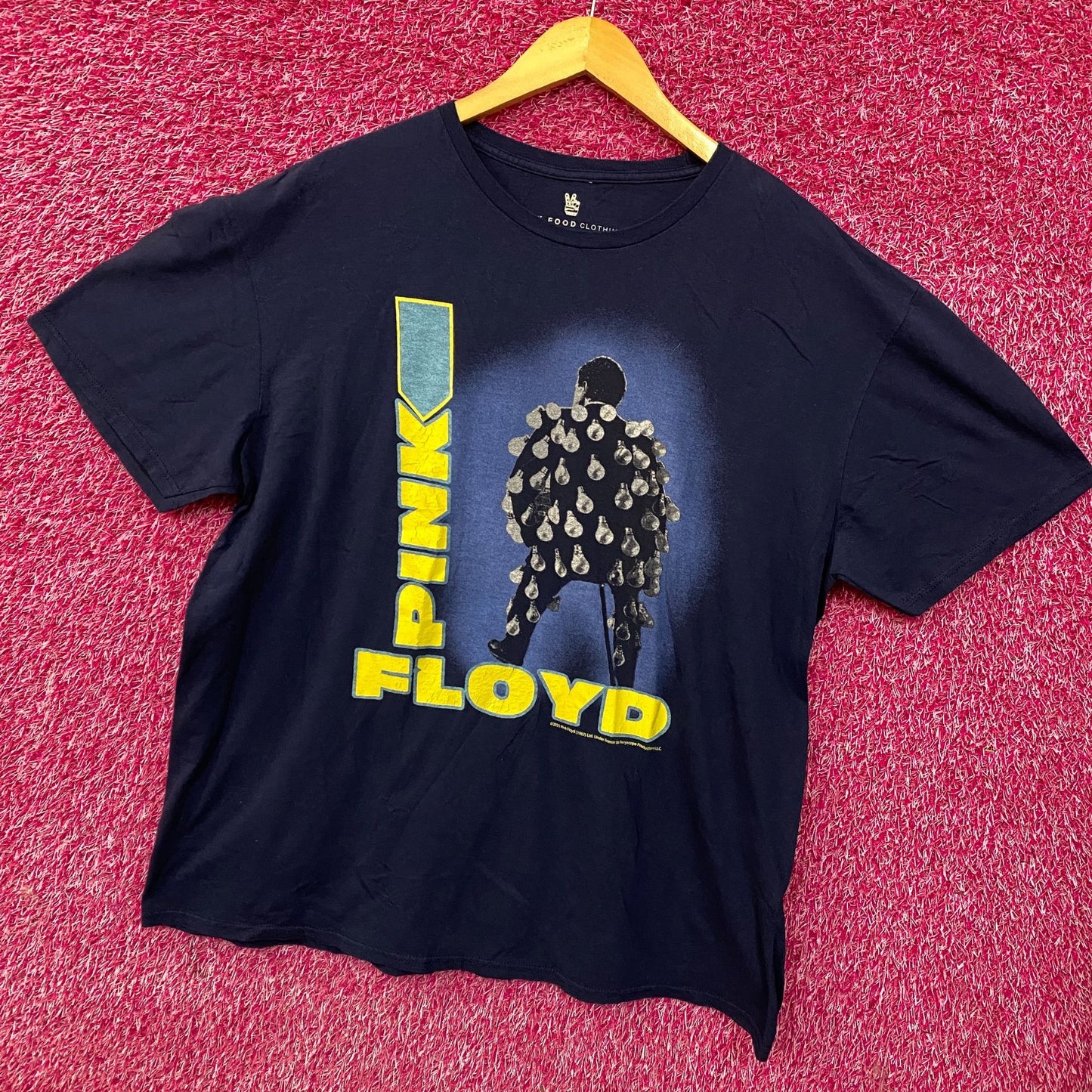 Pink Floyd 1989 World European Lightbulb Tour T-shirt XL