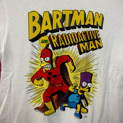 Bartman & Radioactive Man Comic Superhero The Simpsons Tee S