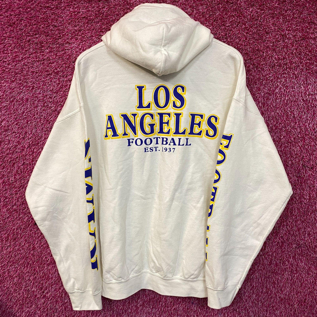 Junk Food Clothing Los Angeles Rams Hoodie size Large