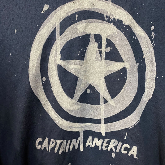 Marvel Captain America Crewneck Sweatshirt Medium