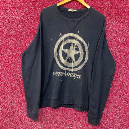 Marvel Captain America Crewneck Sweatshirt Medium