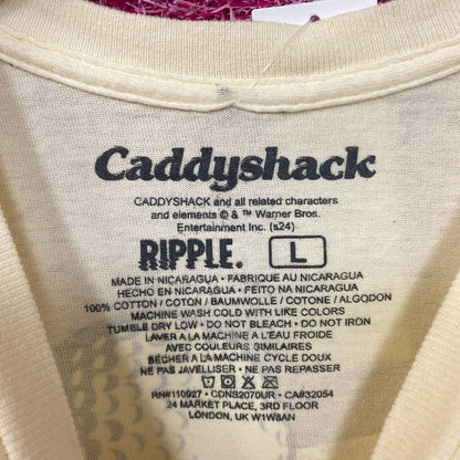 Bushwood Country Club Caddyshack Beige T-Shirt Large