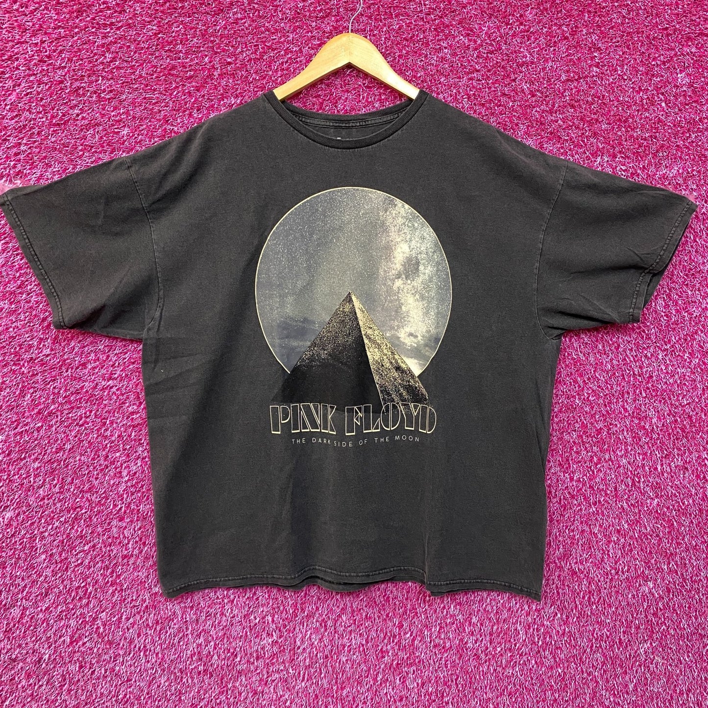 Pink Floyd The Dark Side of the Moon Gray T-Shirt XXL