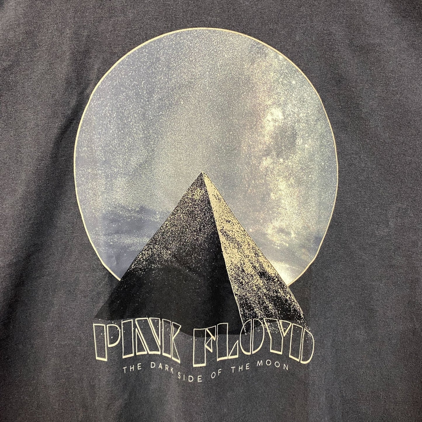 Pink Floyd The Dark Side of the Moon Gray T-Shirt XXL