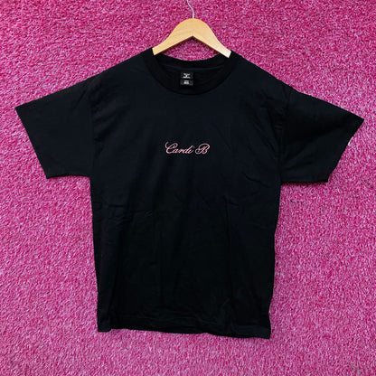 Cardi B Caught in the Drama "Little Miss Drama Tour" Graphic T-Shirt Medium